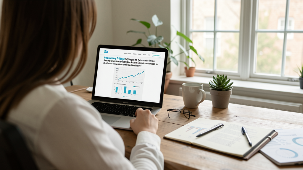 Editorial image illustrating Recovering Fridays: 5 Steps to Automate Invoice Reconciliation with QuickBooks and Docparser